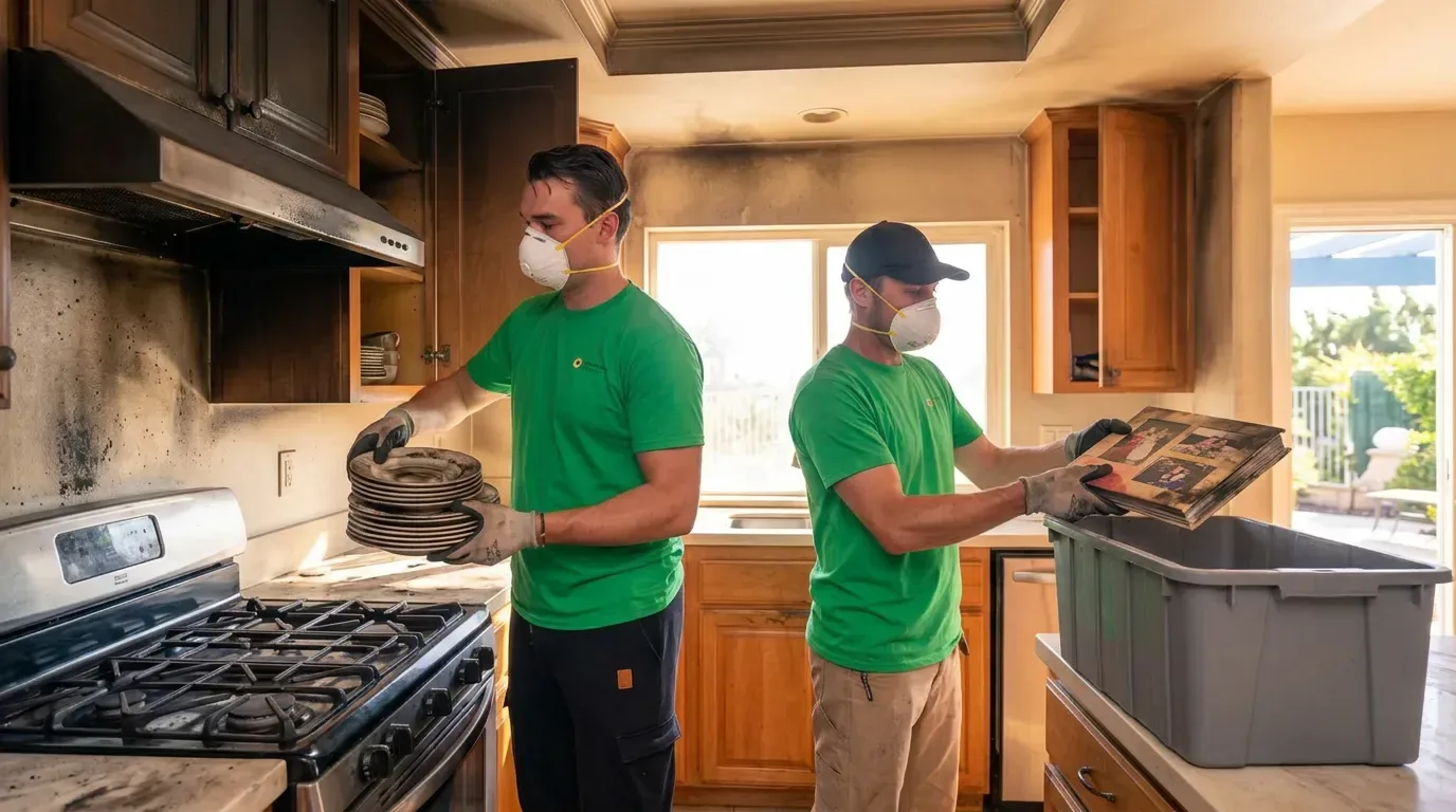 Fire damage restoration in Alpine