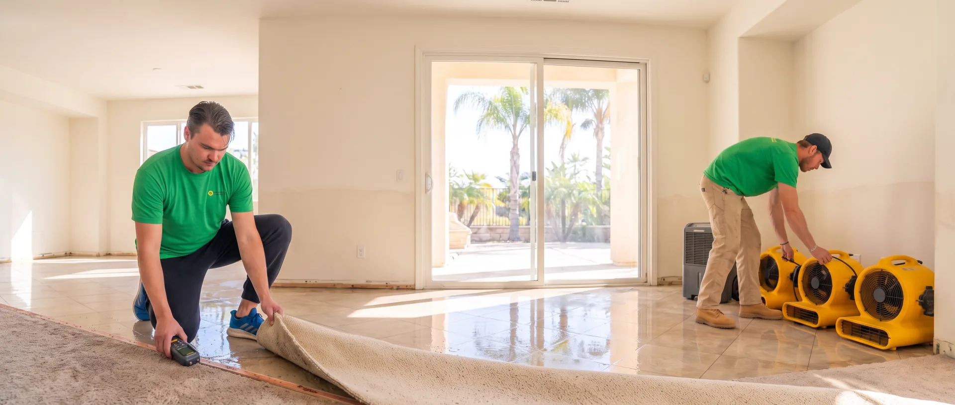 Water damage remediation in Alpine